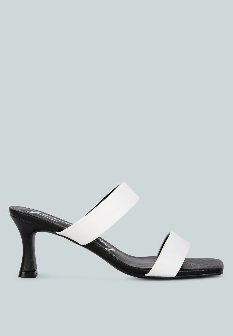 black & white mid heel sandals#color_white