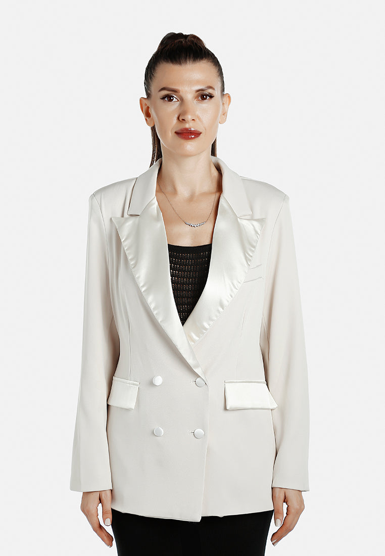 single-breasted solid blazer by ruw#color_silver-grey