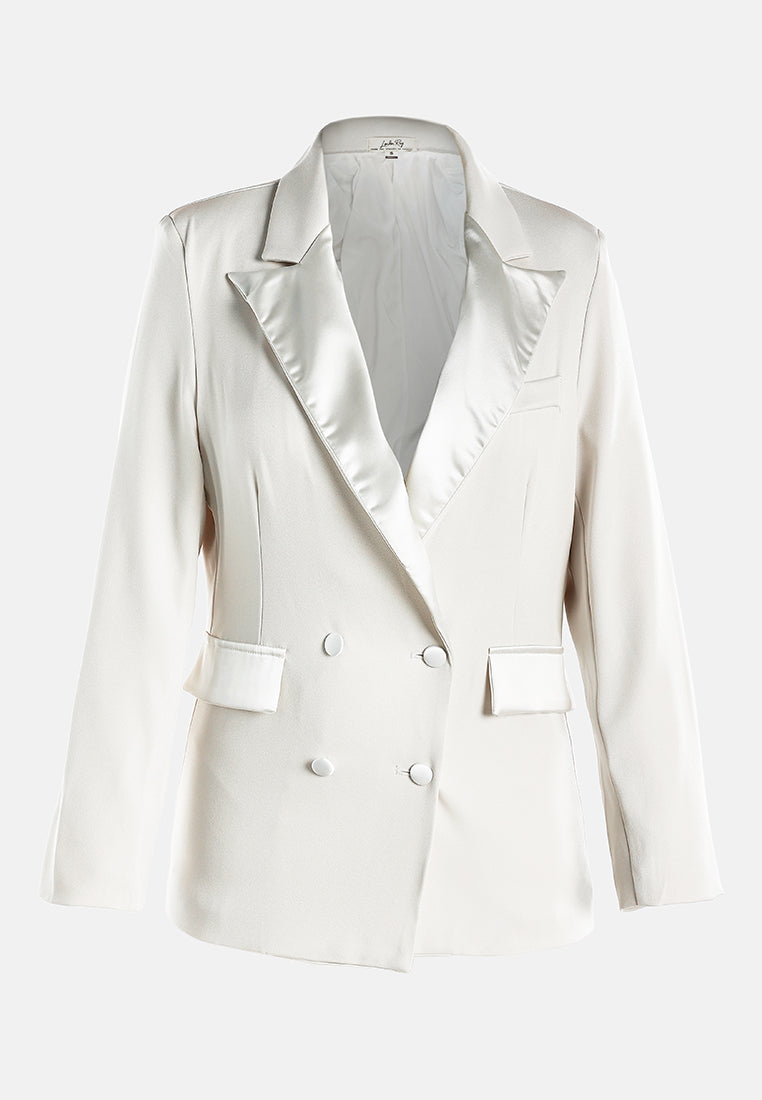 single-breasted solid blazer by ruw#color_silver-grey