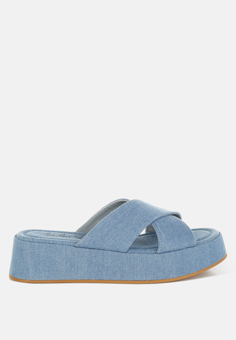 denim flatform slip ons by ruw#color_denim