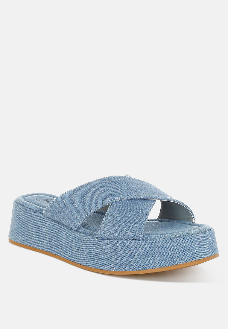 denim flatform slip ons by ruw#color_denim