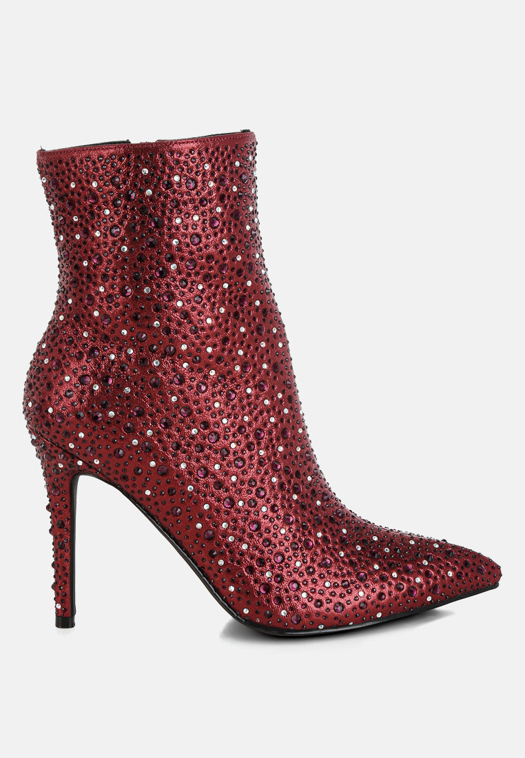 rhinestones embellished stiletto boots by ruw#color_burgundy