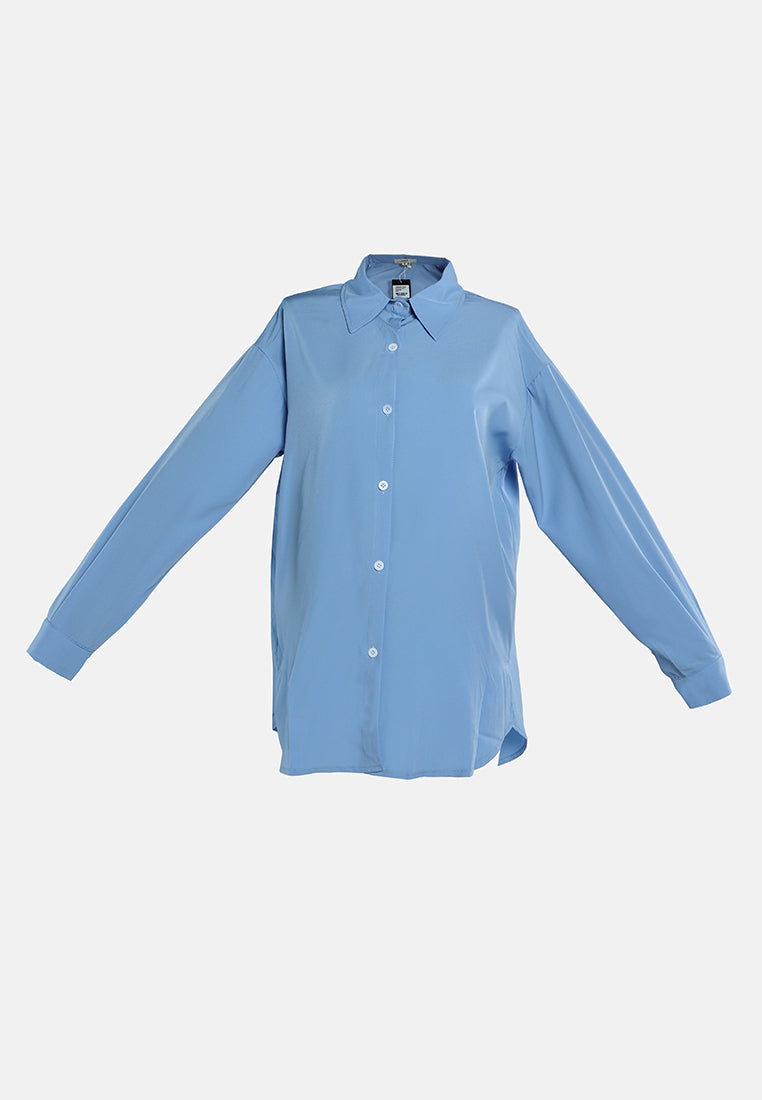 long sleeve shirt#color_aqua-blue