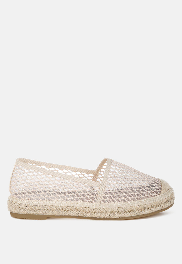 manara mesh espadrille loafers#color_beige