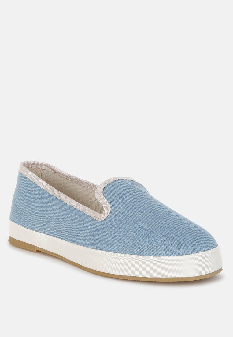 denim slip on sneakers by mode#color_light-blue