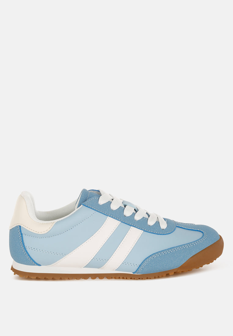 casual lace-up sneakers by ruw#color_blue