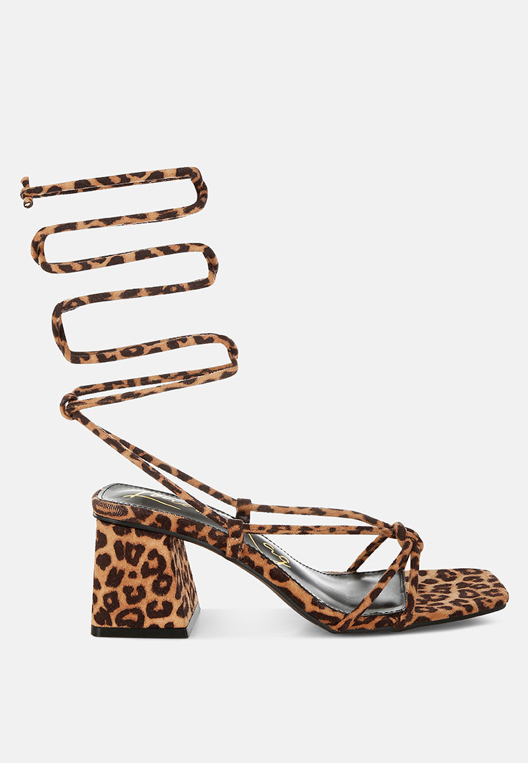 leopard print square toe heels by ruw#color_leopard