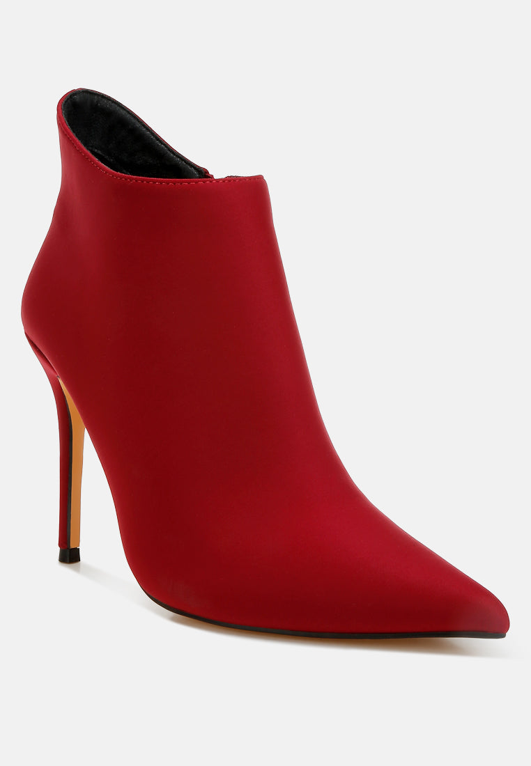 pleather concave cut ankle boots by ruw#color_burgundy