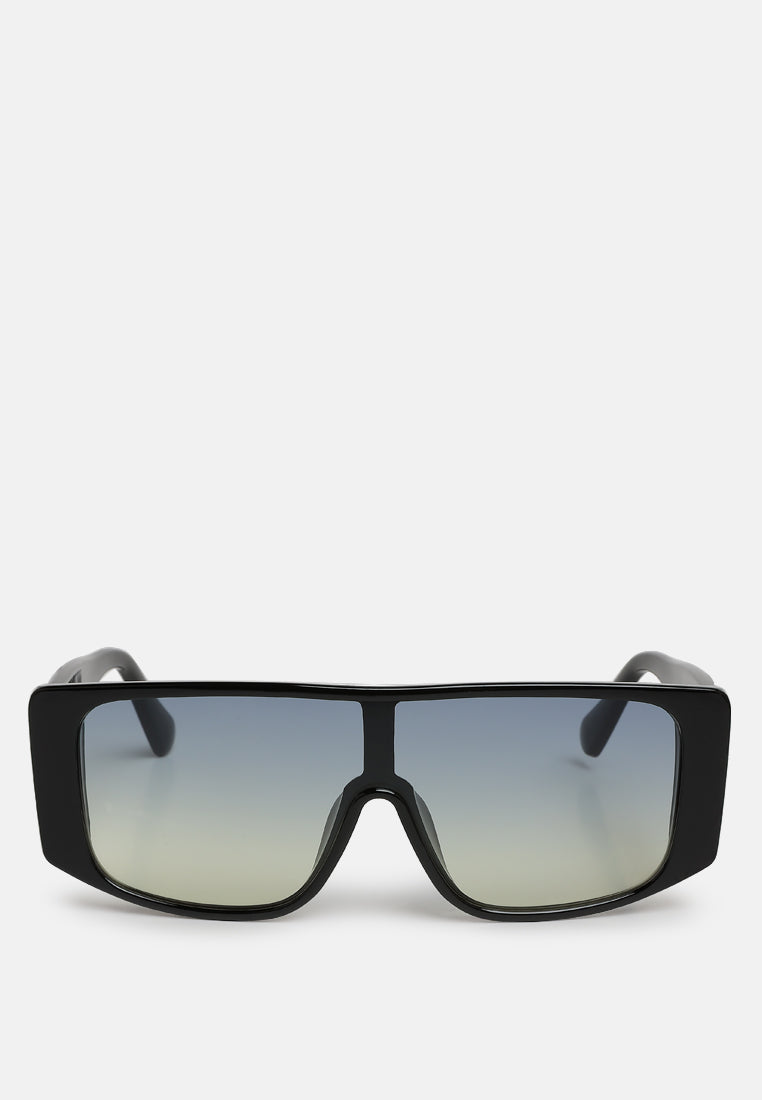 cushion textured oversized sunglasses by ruw#color_black