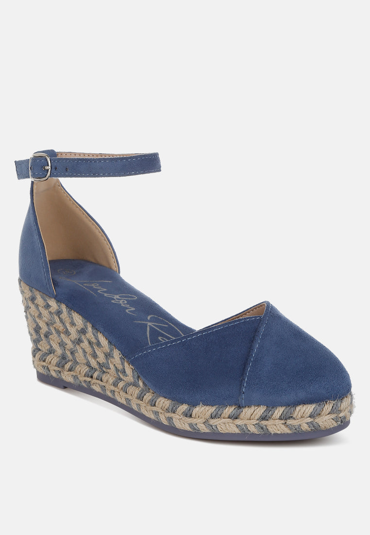 wedge heel espadrilles sandals by ruw#color_navy