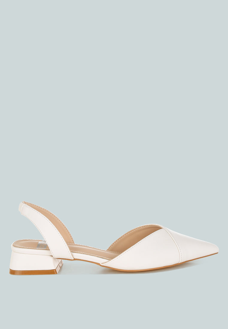 soft leather slingback sandals by ruw#color_white