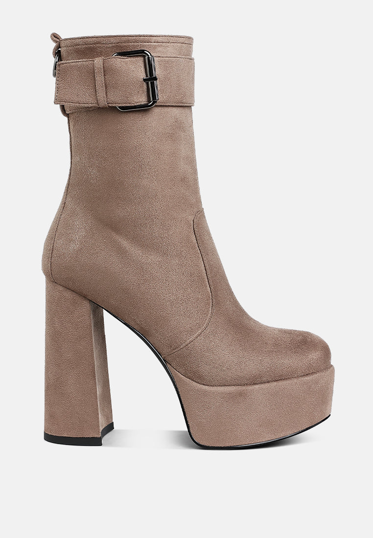 flared block heel mid-calf boots
 by ruw#color_taupe