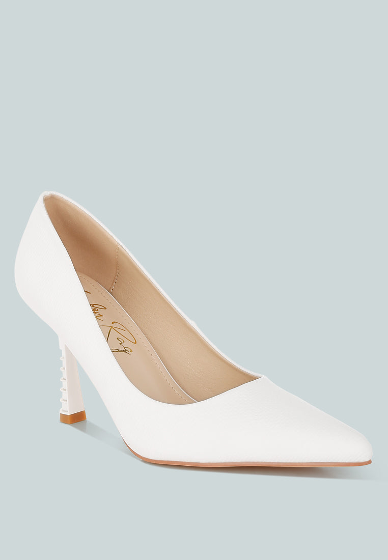 pointy toe pumps by ruw#color_white
