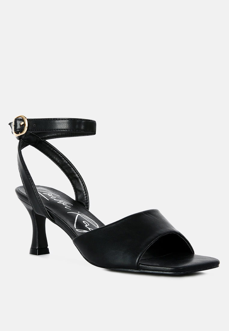 black mid heel ankle strap sandals#color_black