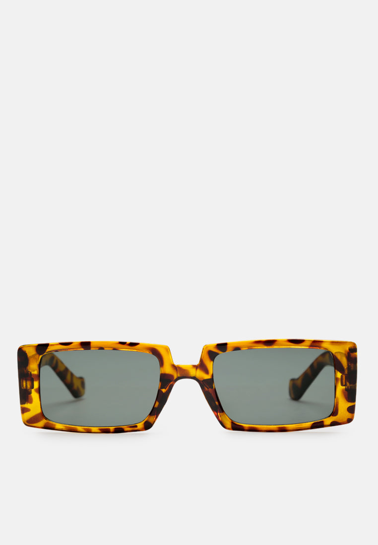 rectangle sunglasses#color_leopard