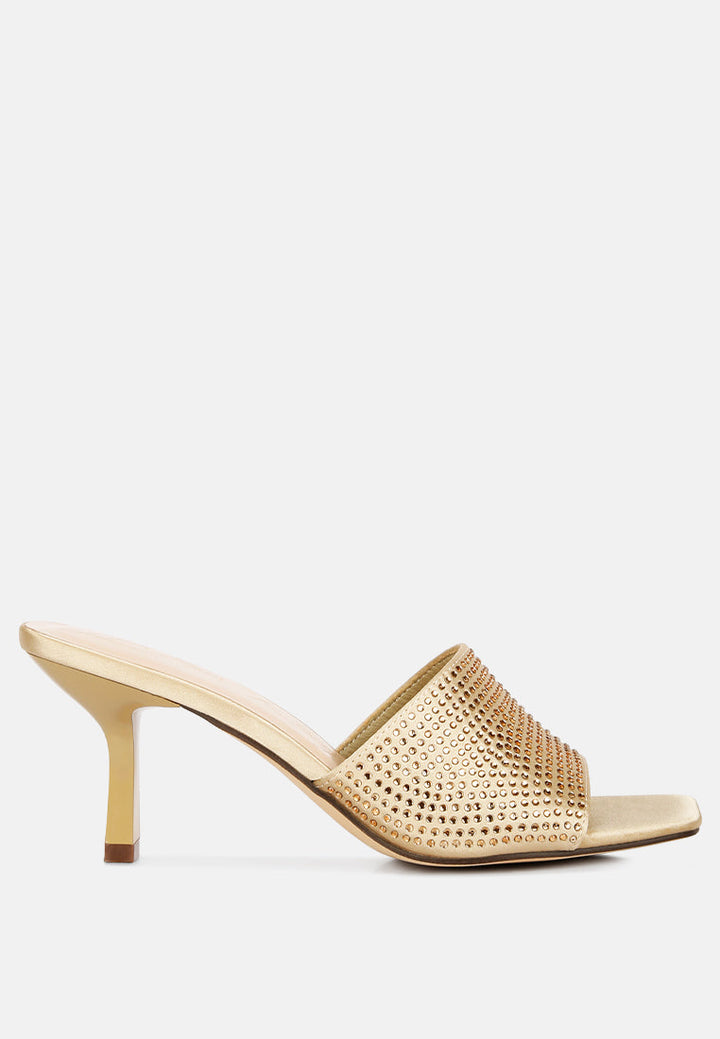 beatrice heat set mid heel sandals by ruw#color_gold