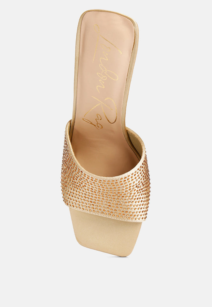 beatrice heat set mid heel sandals by ruw#color_gold