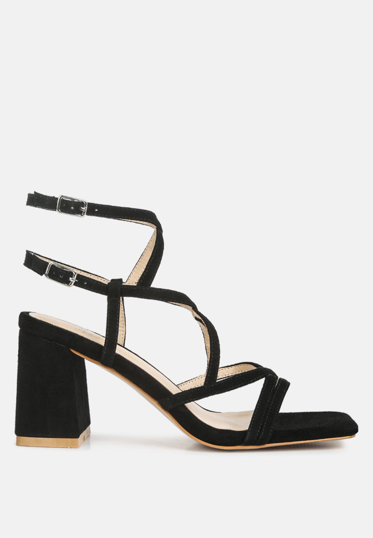 fiorella strappy block heel sandals by ruw#color_black