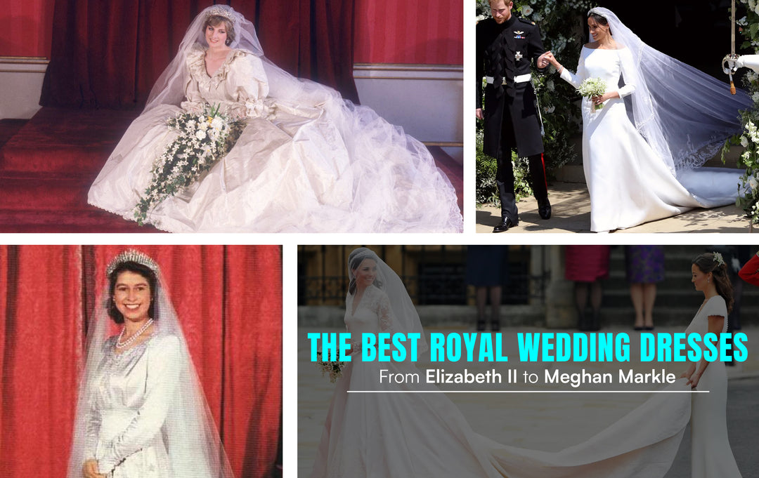 Everything You Need To Know About The Best Royal Wedding Dresses From Queen Elizabeth II To Meghan Markle