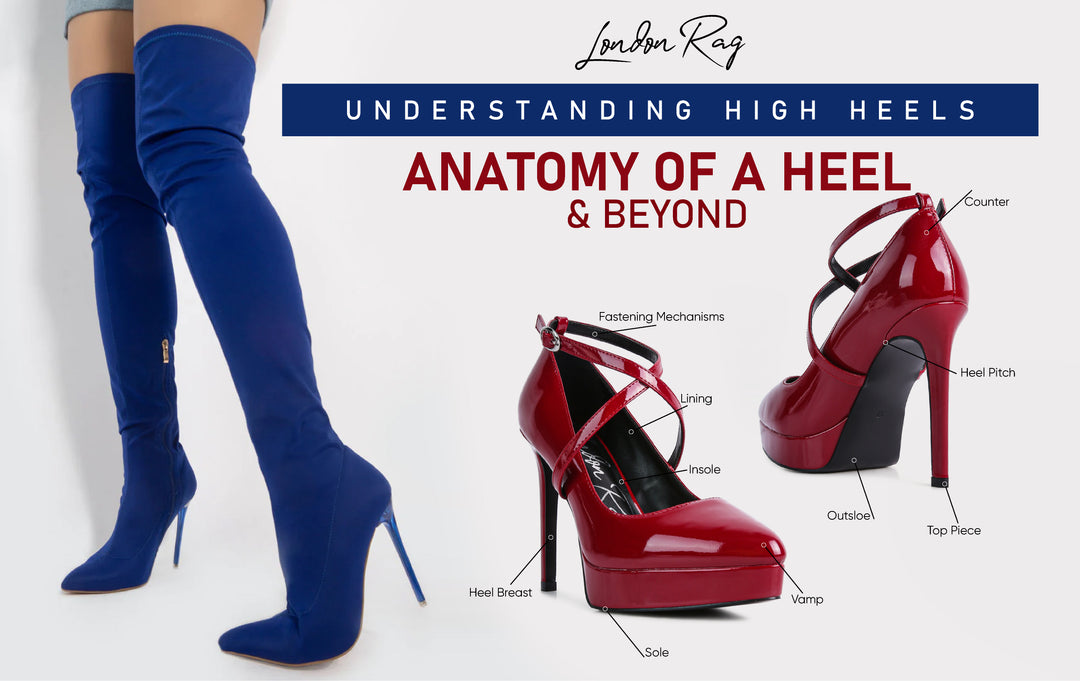 Understanding High Heels Unveiling the Anatomy of a Heel and Beyond