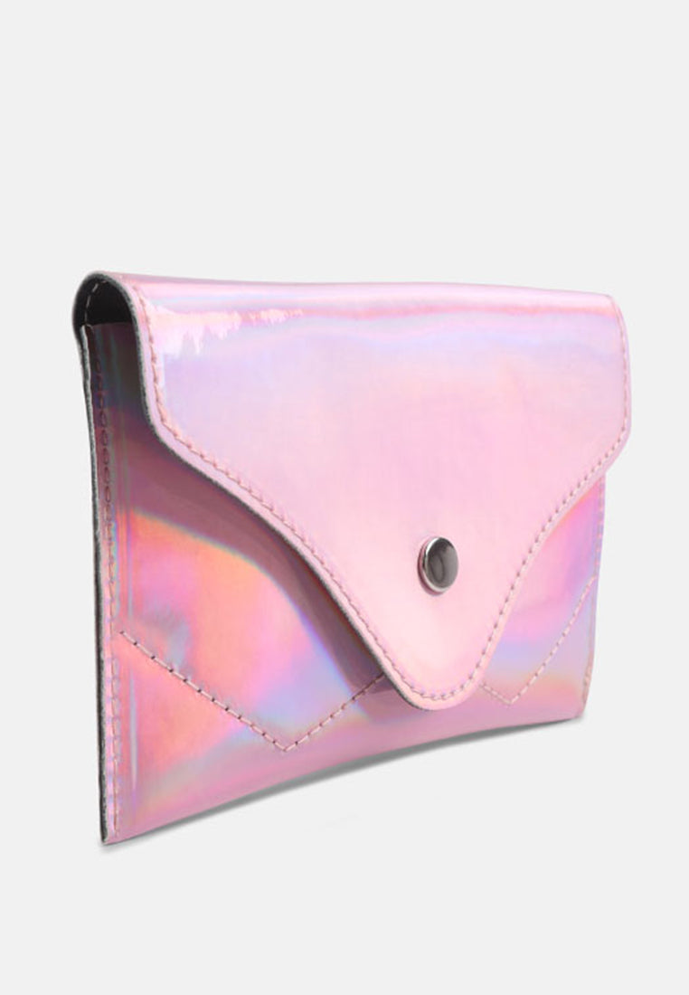 Patent Envelop Fanny Pack#color_pink