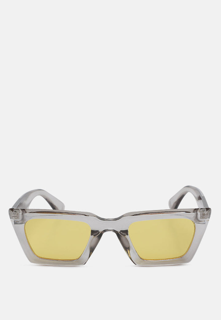 full rim wayfarer sunglasses by ruw#color_grey-yellow
