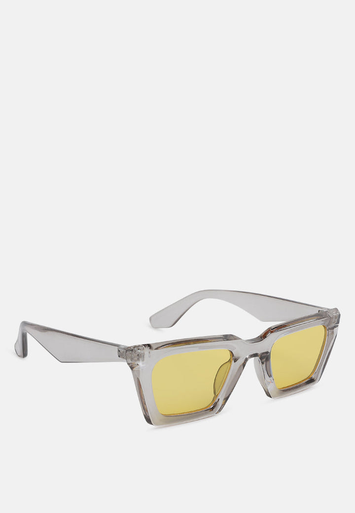 full rim wayfarer sunglasses by ruw#color_grey-yellow