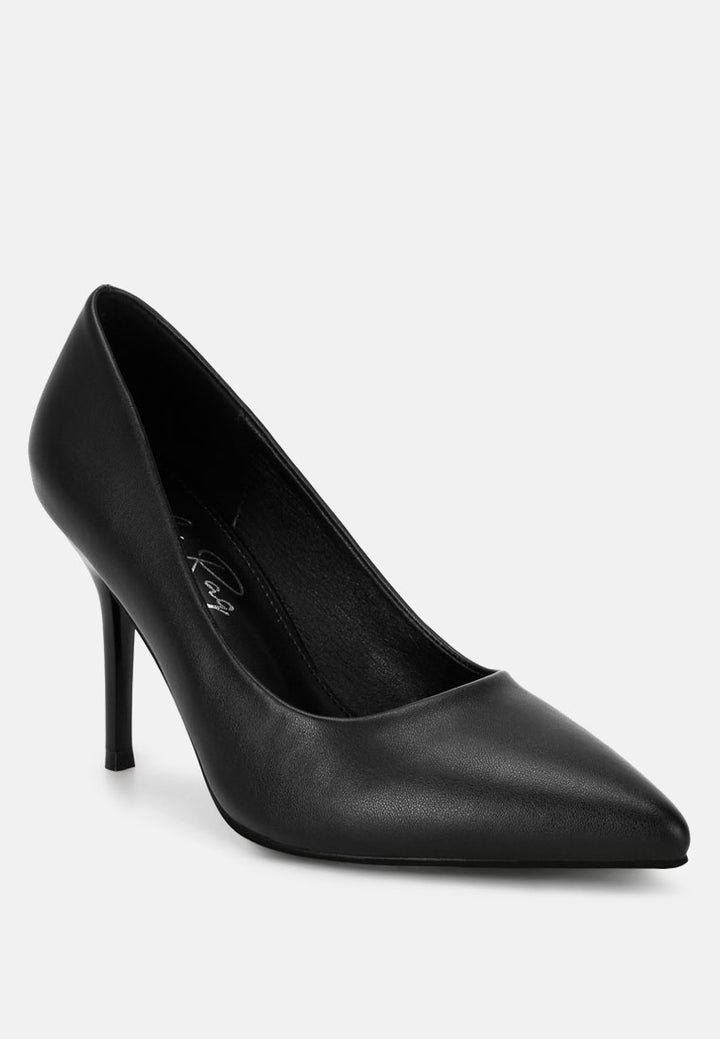 Cassiopa Pointed-Toe Stiletto Pumps#color_black-smooth