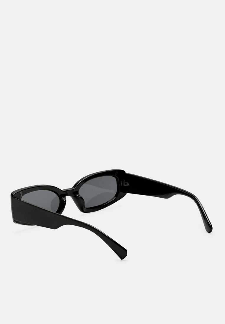 Rectangle Sunglasses#color_black-black
