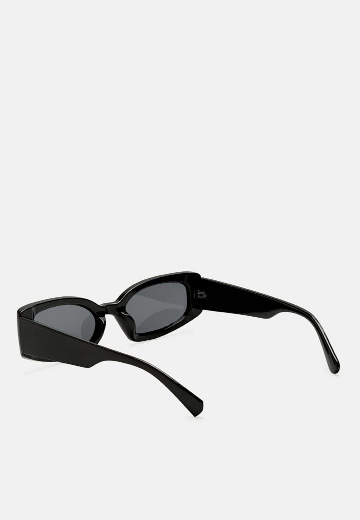 Rectangle Sunglasses#color_black-black