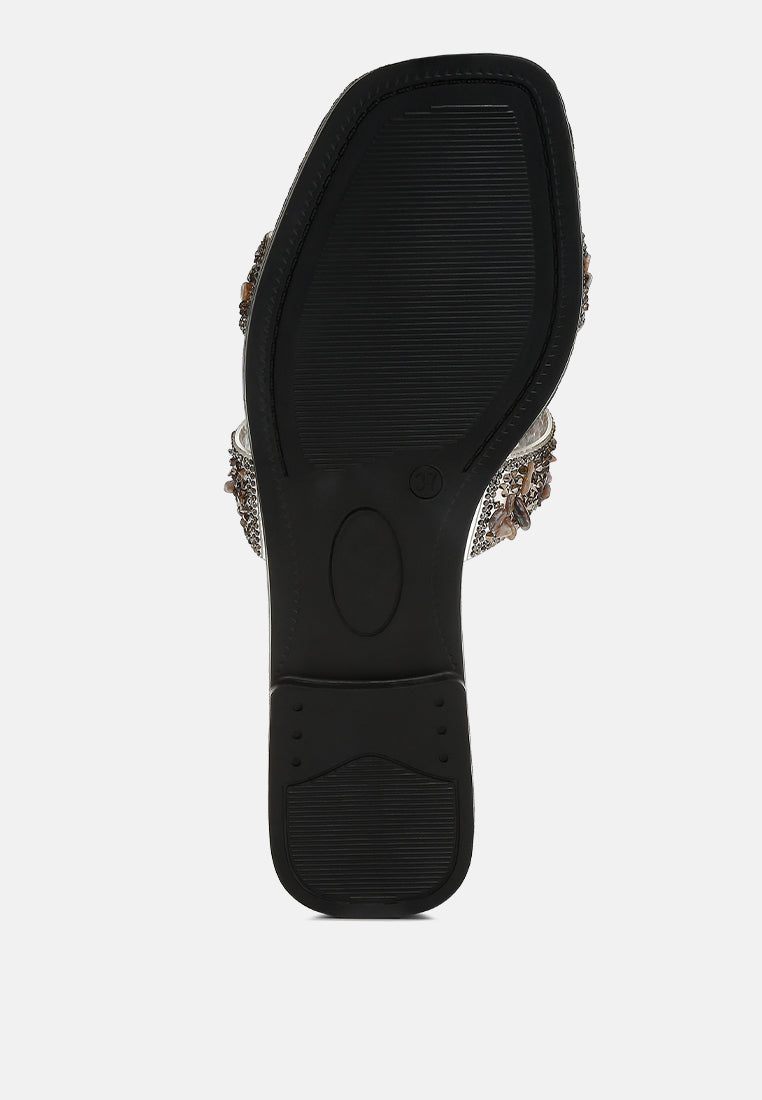 rhinestone detail cut-out flats by ruw#color_black