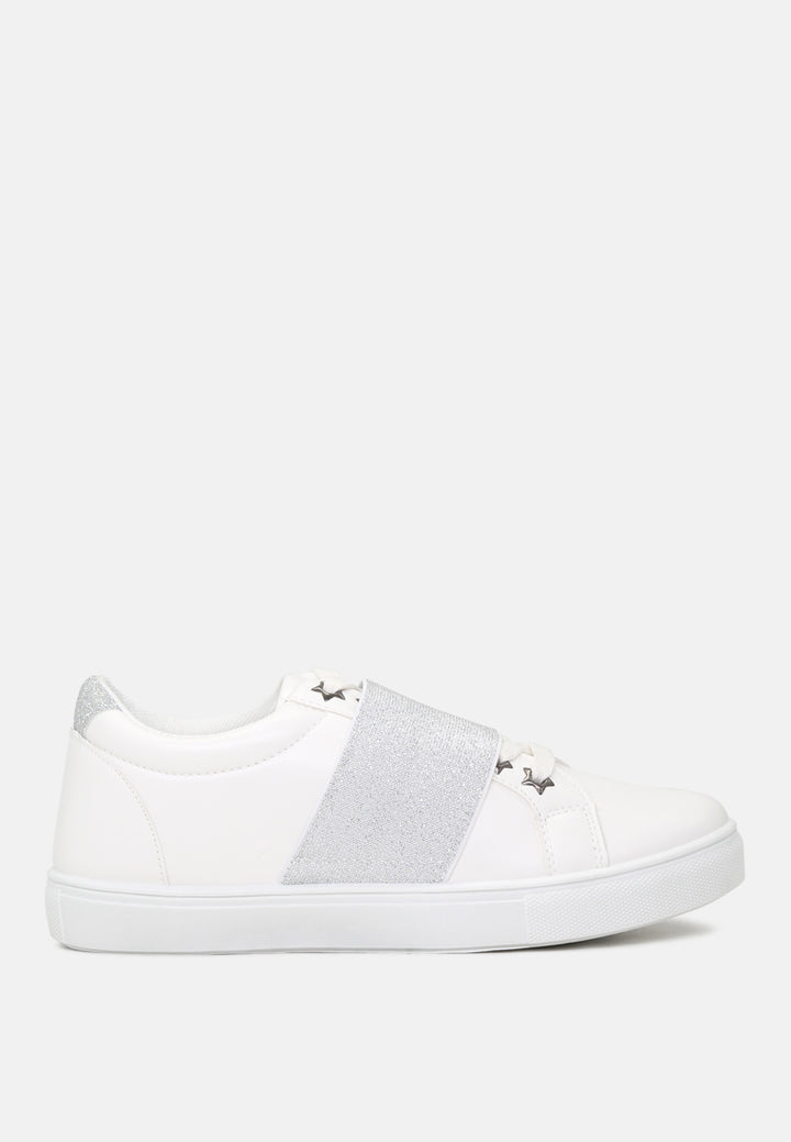 reni slip on sneakers with elastic#color_white