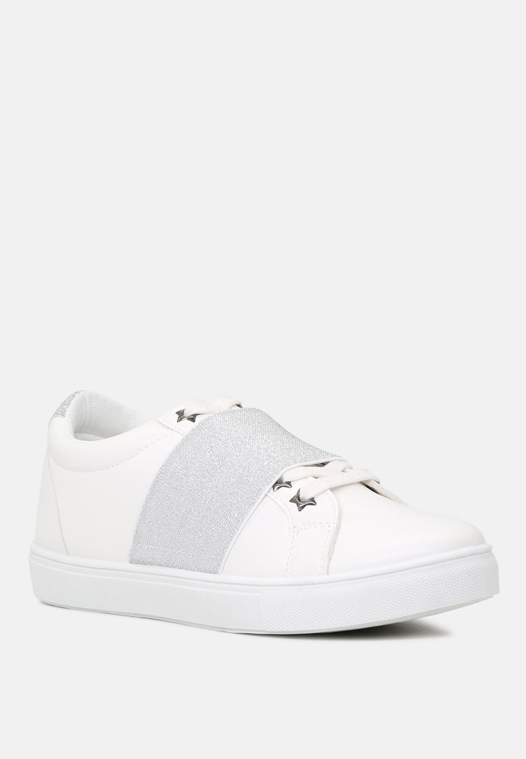 reni slip on sneakers with elastic#color_white