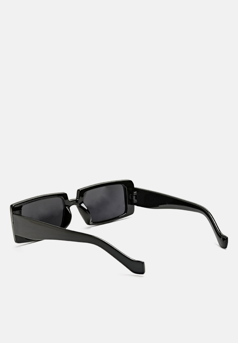 rectangular frame sunglasses#color_black