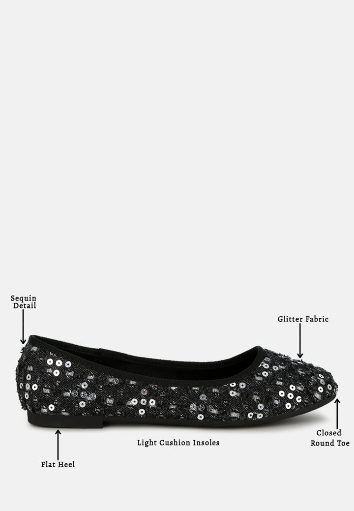 sequin ballet flats by ruw#color_black