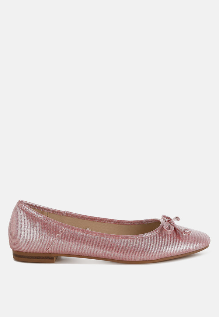 metallic ballet flats by ruw#color_red