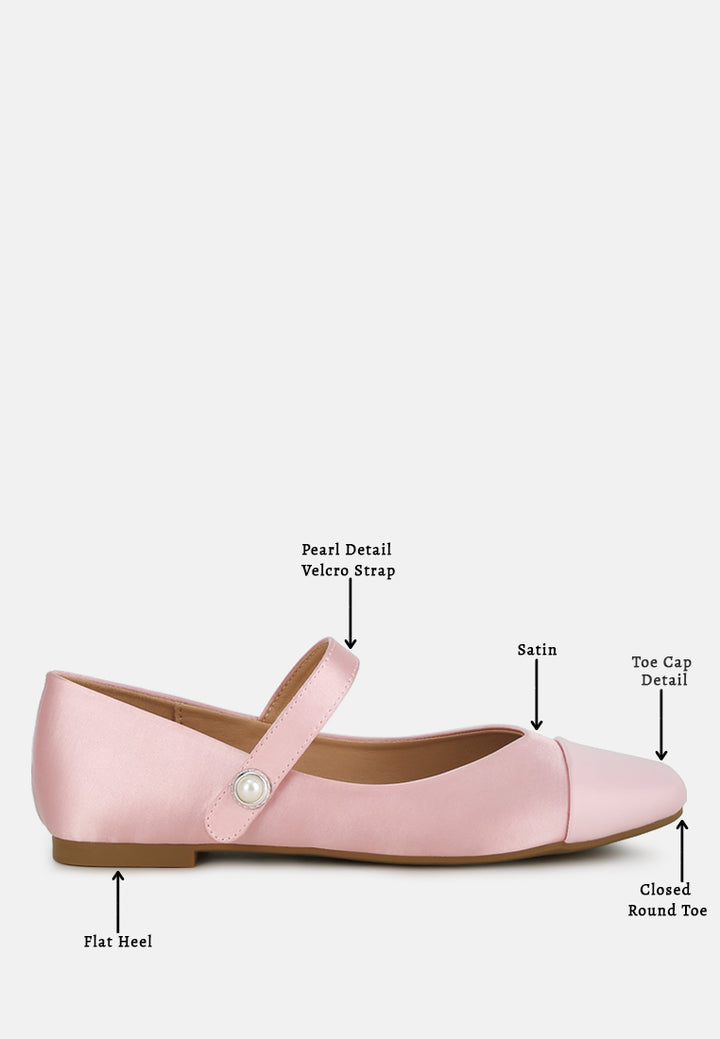 patent toe cap satin mary jane by ruw#color_pink