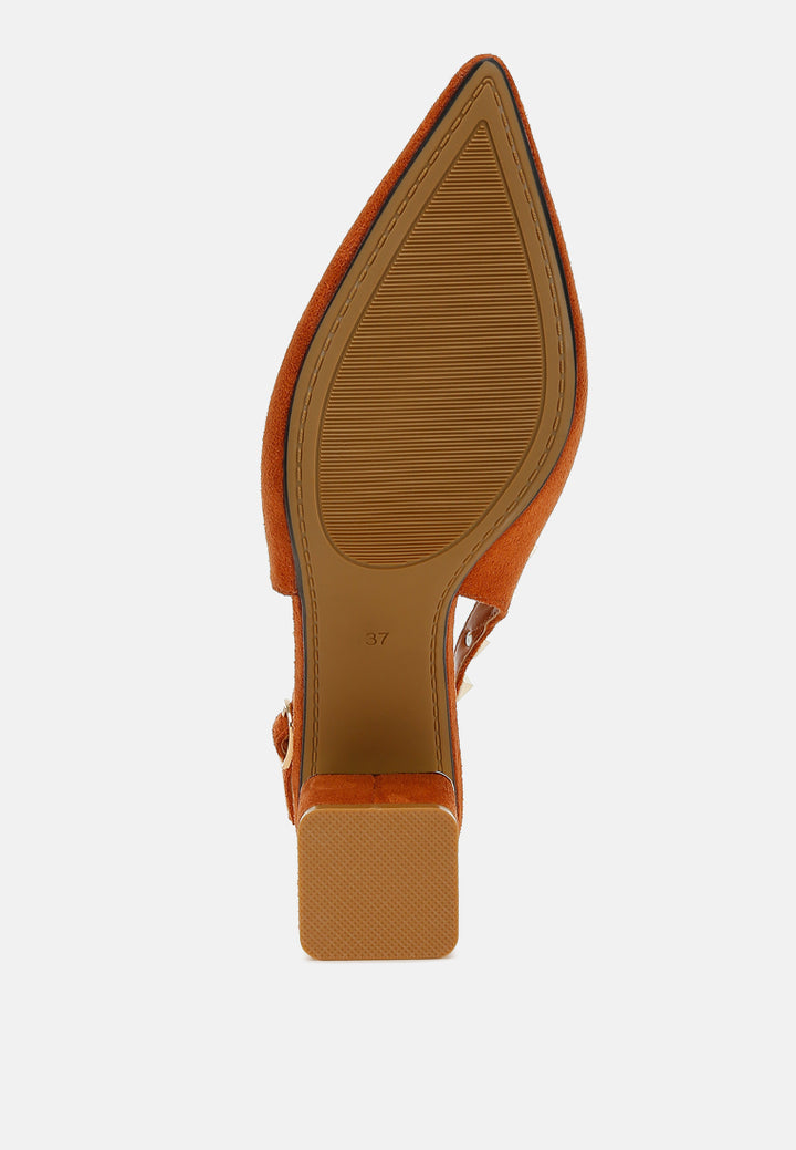 stud emebllished microfiber sandals by ruw#color_tan