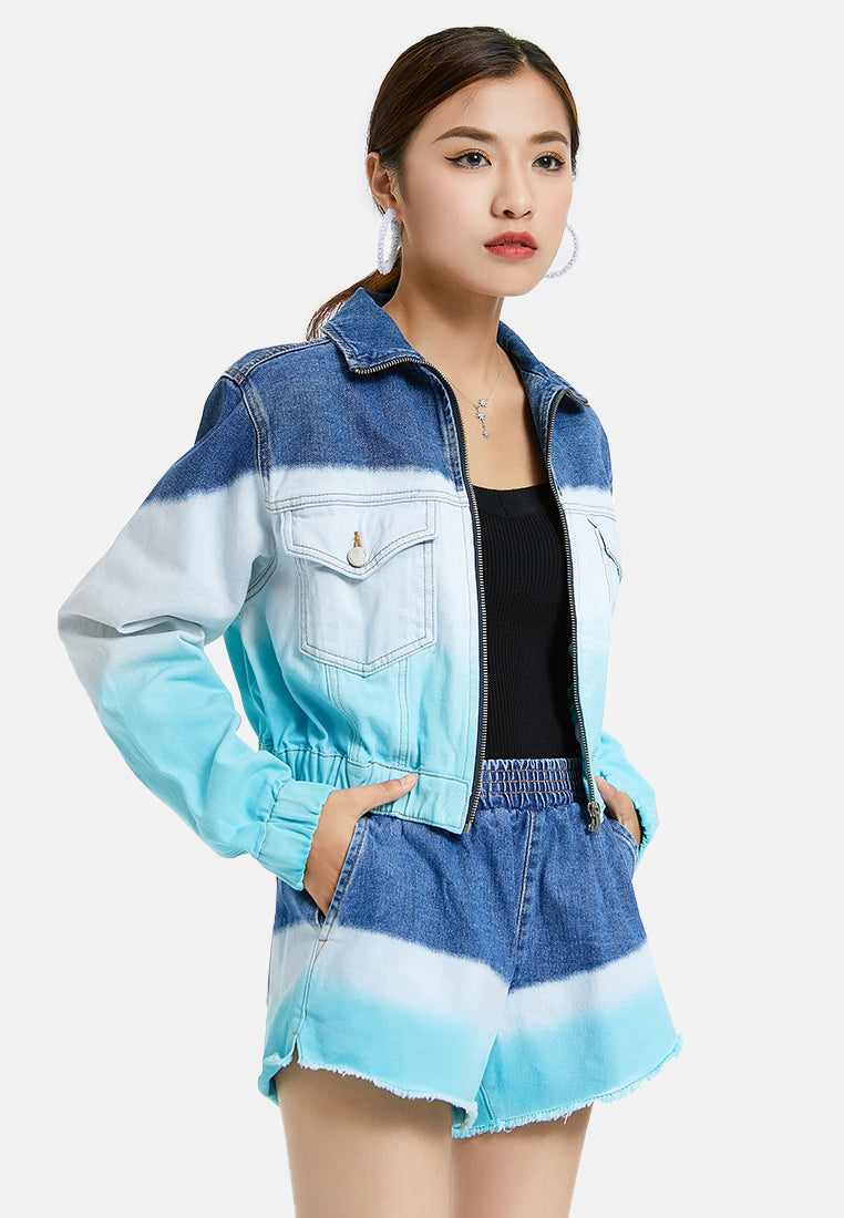 tie dye denim jacket#color_teal