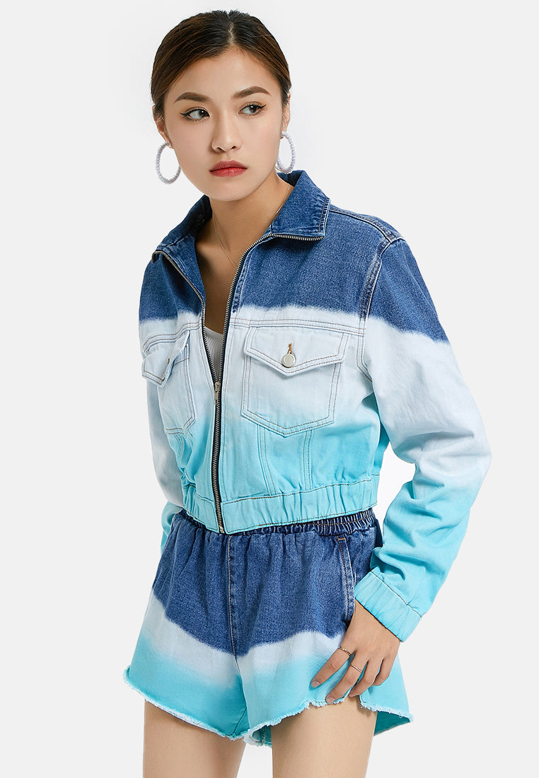 tie dye denim jacket#color_teal
