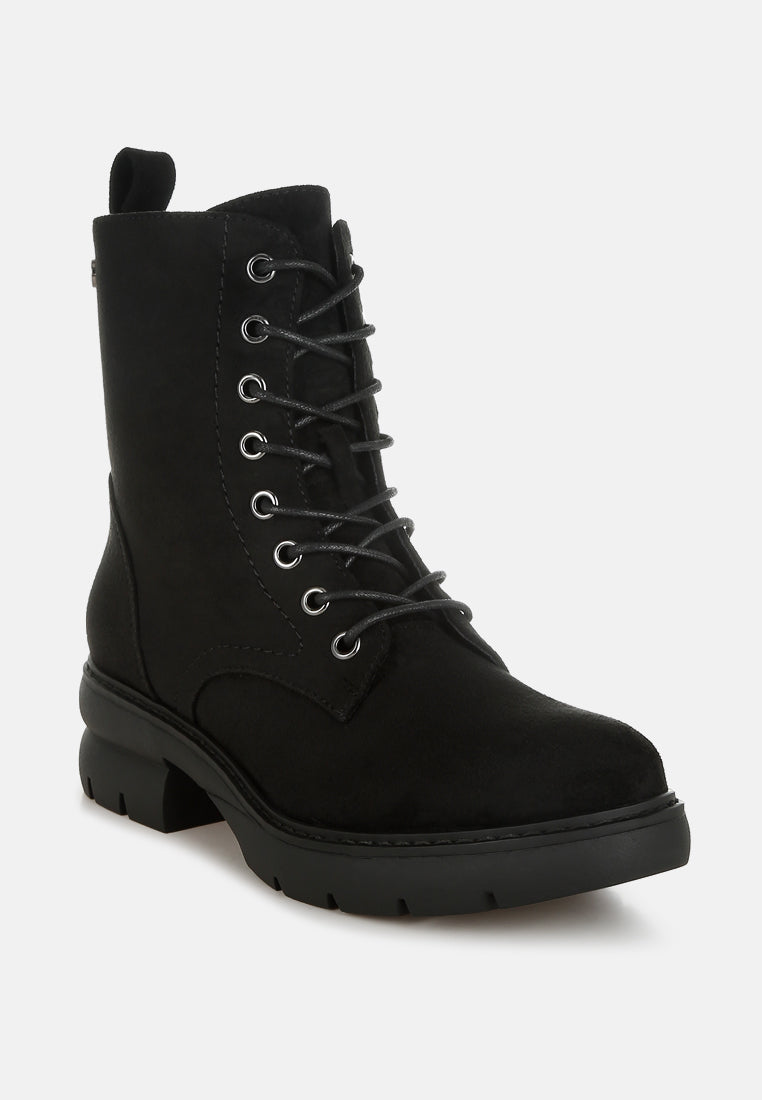 lace up high ankle boots by ruw#color_black