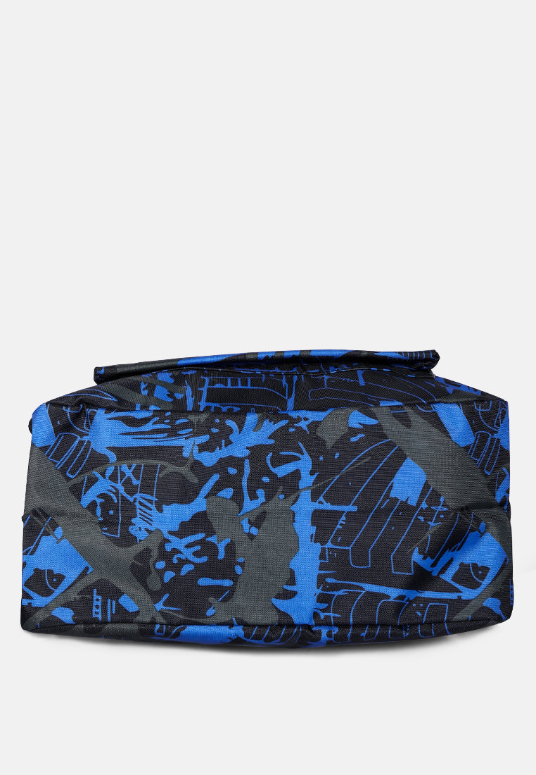 casual college backpack#color_multi-blue