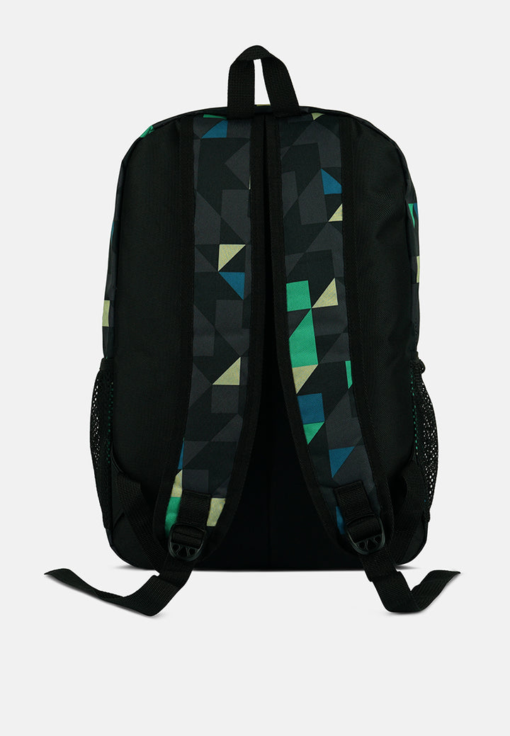 casual college backpack#color_multi-navy