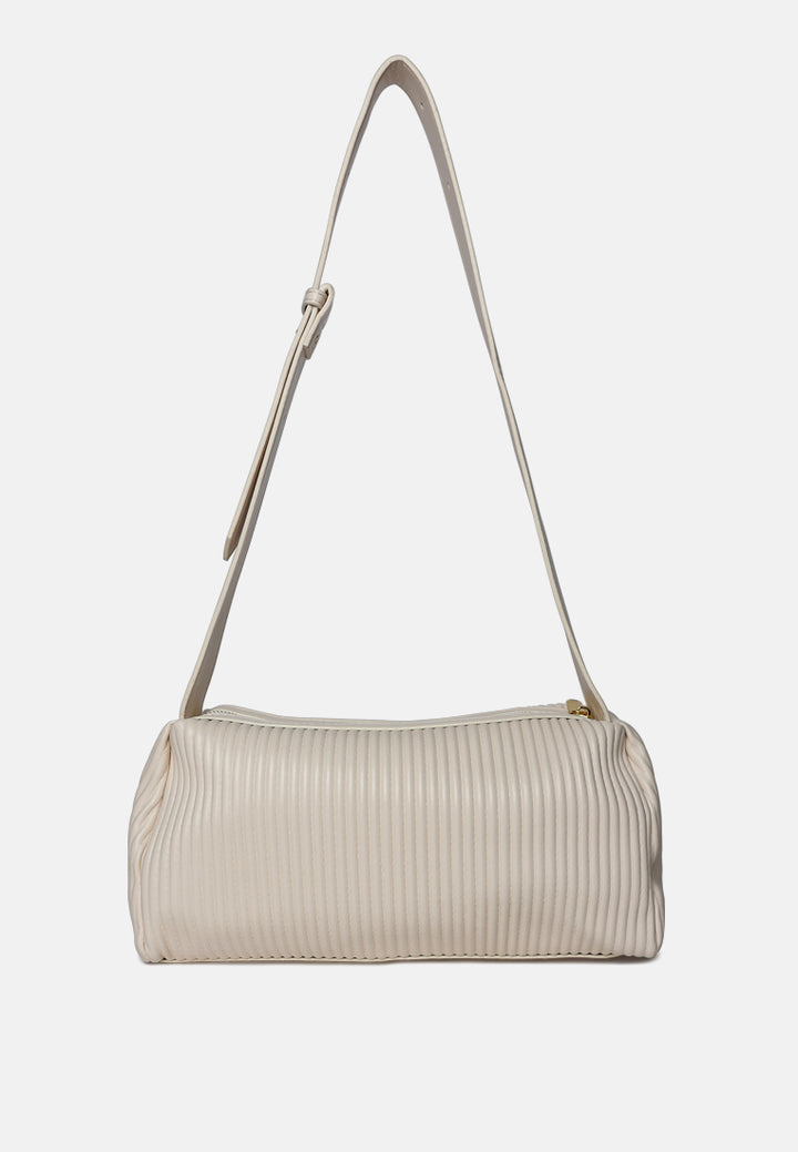 rectangular crossbody bag by ruw#color_white