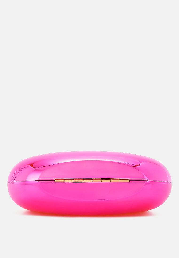 metallic mini clutch bag by ruw#color_multicolor