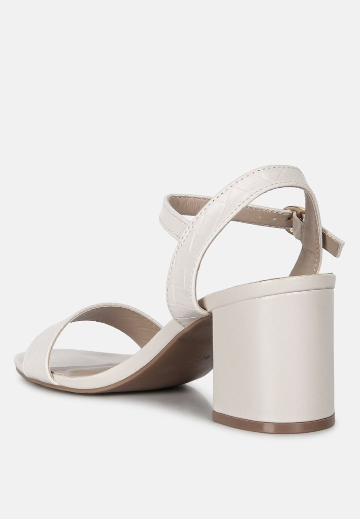 poiret woven strap block heel sandals#color_cream