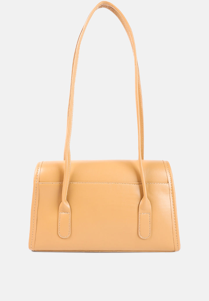 basic rectangular mini handbag#color_camel