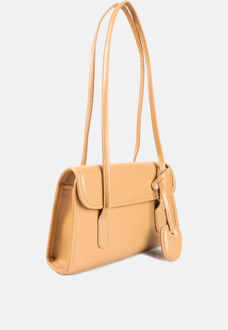 basic rectangular mini handbag#color_camel