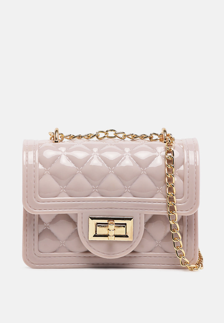 quilted sling bag#color_beige