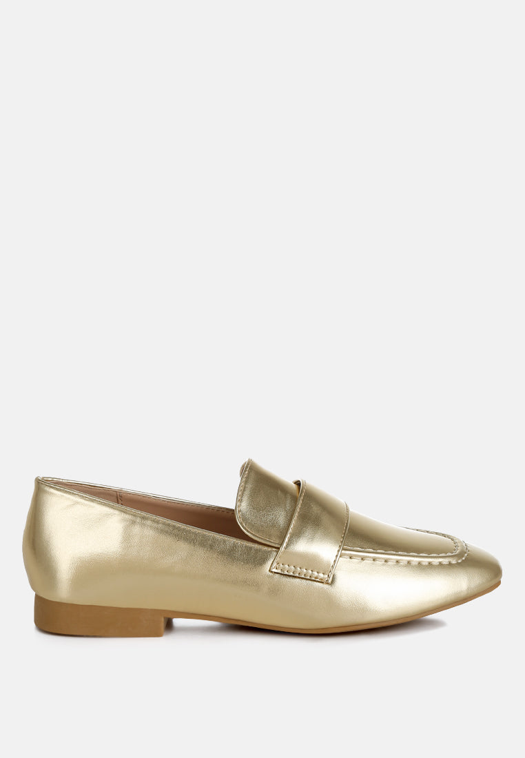 flat heel loafers by ruw#color_gold